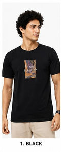 Icon India Men's  T-Shirt | 240 GSM |100% Cotton | Regular Fit