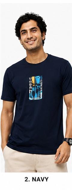 Icon India Men's  T-Shirt | 240 GSM |100% Cotton | Regular Fit