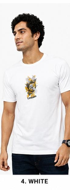 Icon India Men's  T-Shirt | 240 GSM |100% Cotton | Regular Fit