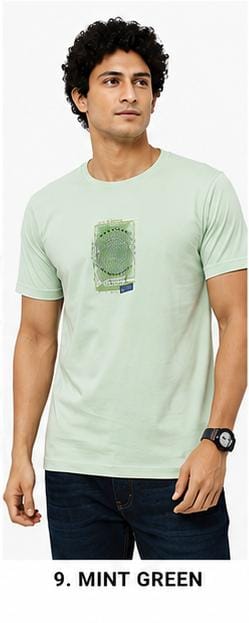 Icon India Men's  T-Shirt | 240 GSM |100% Cotton | Regular Fit