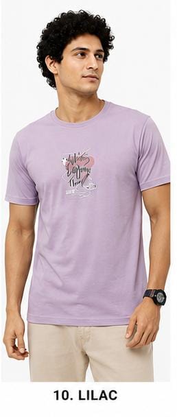 Icon India Men's  T-Shirt | 240 GSM |100% Cotton | Regular Fit