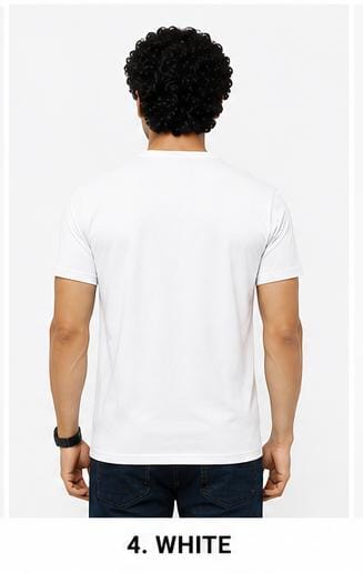 Icon India Men's  T-Shirt | 240 GSM |100% Cotton | Regular Fit