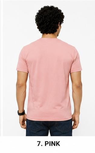 Icon India Men's  T-Shirt | 240 GSM |100% Cotton | Regular Fit